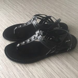 *Brand New* Coach Caleigh Vegan Leather Sandals